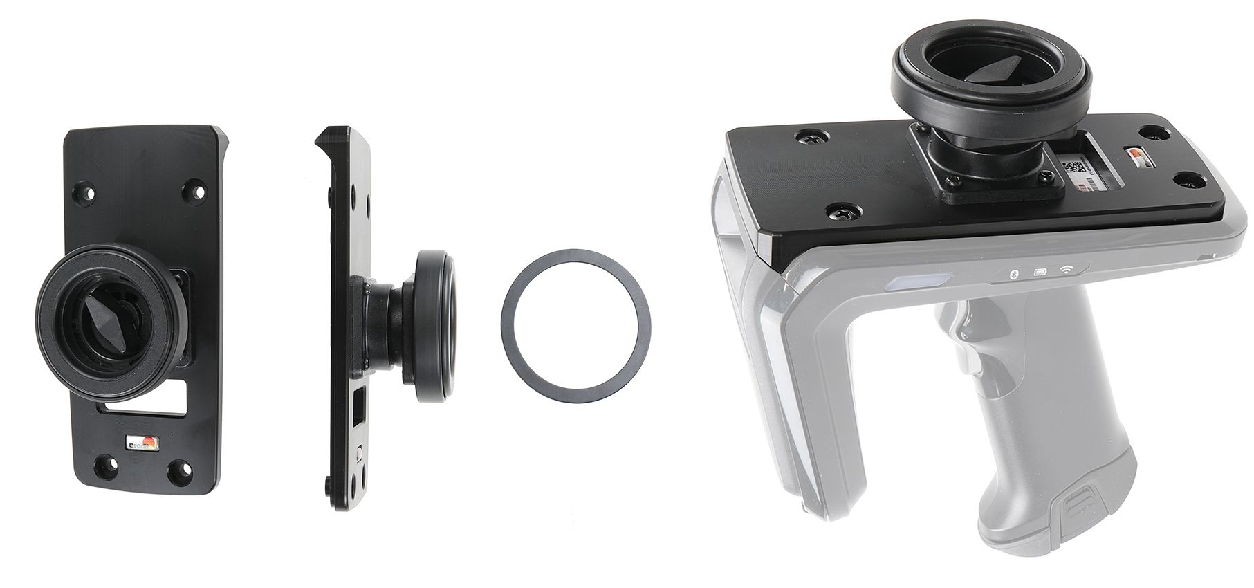Brodit Mounting Plate with MagSafe for Zebra RFD40 Sled