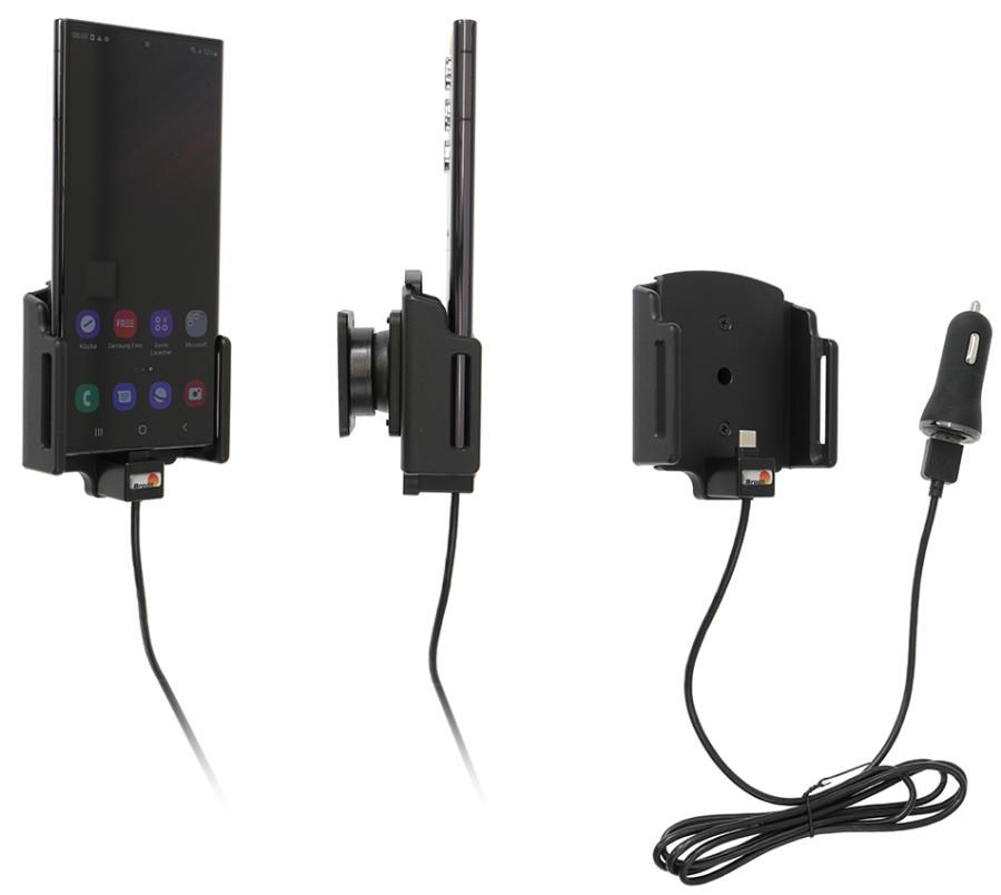 Brodit AH Samsung S22 Ultra 70-83/d2-10 mm  USB zig.stecker