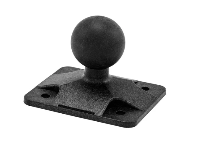 Arkon Rubber 1" Ball on composite Base AMPS plate
